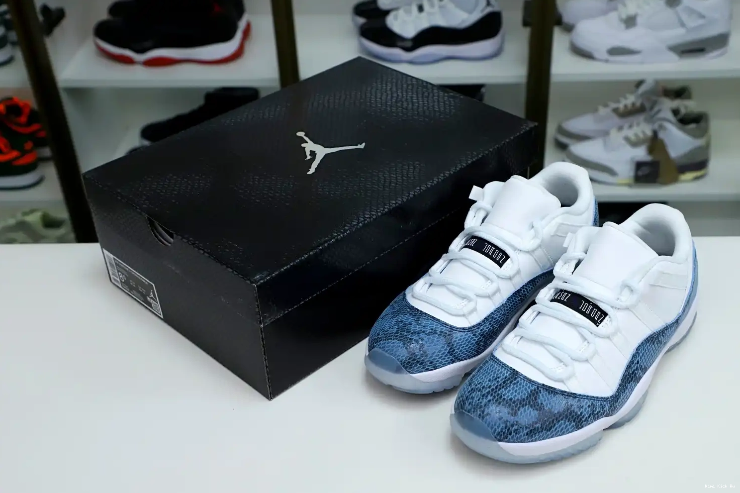 “navy Jordan Jordan 11 snakeskin” Air Kimikick 0517